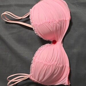 Victoria's Secret Pink Padded Demi Bra